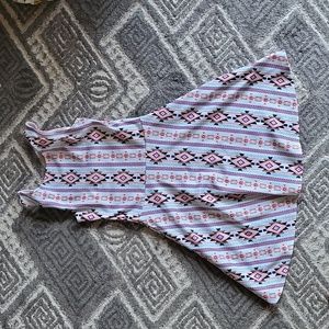 Multicolor dress, size 4